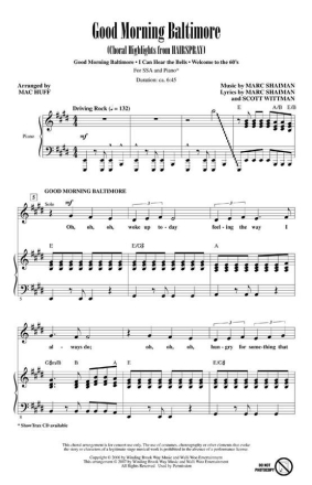 Good Morning Baltimore Chor CD