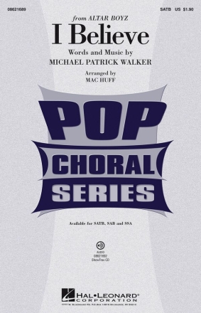 I Believe SATB Chorpartitur
