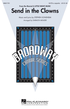 Stephen Sondheim, Send in the Clowns SATB Chorpartitur