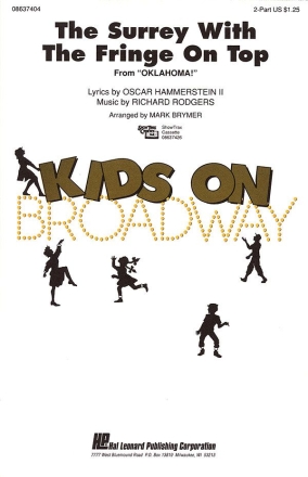 Oscar Hammerstein II_Richard Rodgers, The Surrey with the Fringe on To 2-Part Choir Chorpartitur
