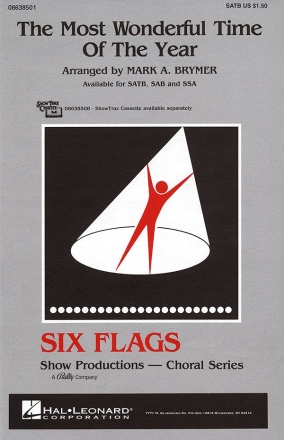 Eddie Pola_George Wyle, The Most Wonderful Time of the Year SATB Chorpartitur