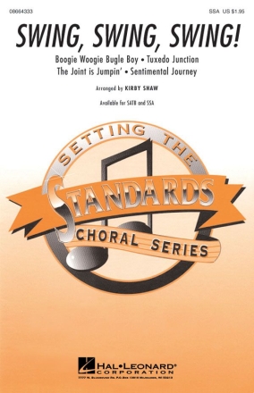 Swing swing swing! for female chorus and piano score