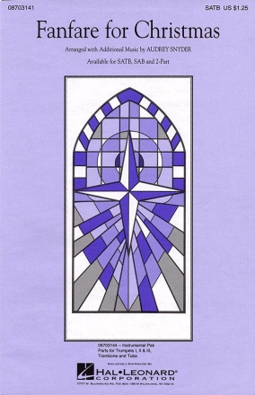 Fanfare for Christmas (Medley) SATB Chorpartitur