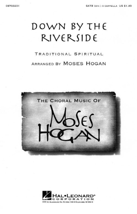 Down by the Riverside SATB Chorpartitur