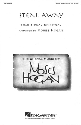 Steal Away SATB Chorpartitur