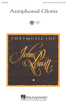 Antiphonal Gloria 2-Part Choir Chorpartitur