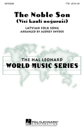 The noble son Tenor Voice Chorpartitur