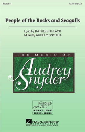 Audrey Snyder_Kathleen Black, People of the rocks and seagulls SATB Chorpartitur
