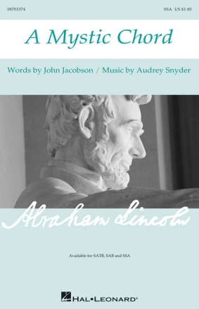 Audrey Snyder_John Jacobson, A Mystic Chord SSA Chorpartitur