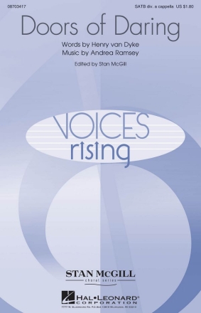 Andrea Ramsey, Doors of Daring SATB a Cappella Chorpartitur