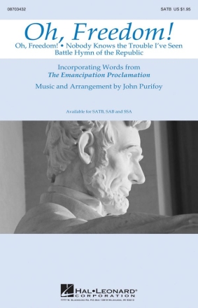 Oh, Freedom! SATB Chorpartitur
