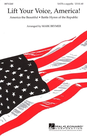 Lift Your Voice, America! Medley SATB a Cappella Chorpartitur