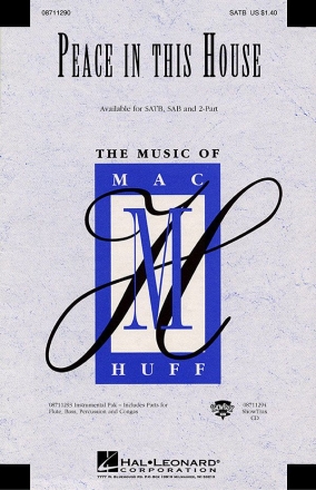Peace in This House SATB Chorpartitur