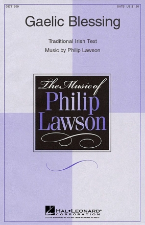 Philip Lawson, Gaelic Blessing SATB Chorpartitur