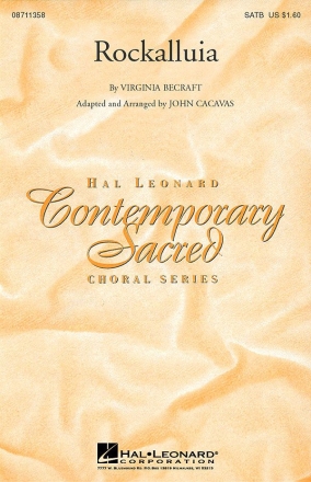 Virginia Becraft, Rockalluia SATB Chorpartitur