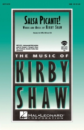 Kirby Shaw, Salsa Picante! SAB Chorpartitur