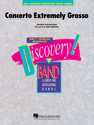 David Marshall, Concerto Extremely Grosso Concert Band Partitur + Stimmen