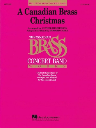 A Canadian Brass Christmas Concert Band/Harmonie Partitur