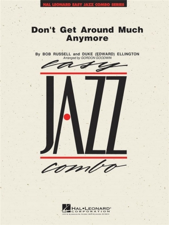 Duke Ellington, Don't Get Around Much Anymore 4-Part Wind Instruments and Rhythm Section [Jazz Ensemble] Partitur
