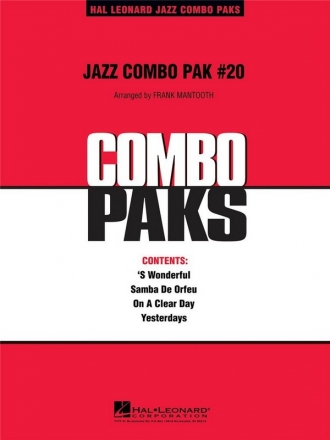 Jazz Combo Pak #20 Jazz Ensemble Partitur