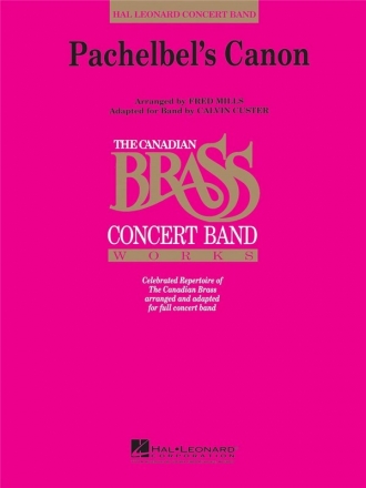 Johann Pachelbel, Pachelbel's Canon Concert Band Partitur
