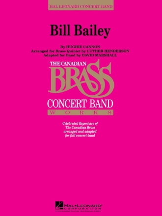 Bill Bailey Concert Band Partitur + Stimmen
