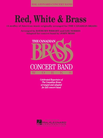 Red, White, & Brass Concert Band Partitur + Stimmen