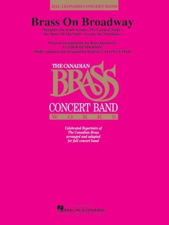 Brass on Broadway Concert Band Partitur + Stimmen