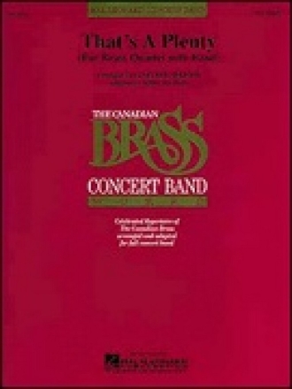 That's A Plenty ( For Brass Quintet With Band ) Concert Band Partitur