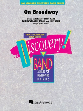 On Broadway for concert band score and parts
