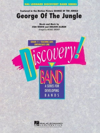 Sheldon Allman_Stan Worth, George of the Jungle Concert Band Partitur + Stimmen