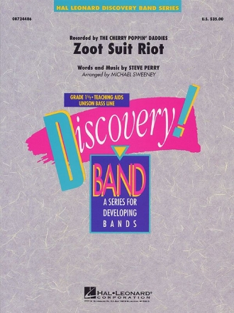 Steve Perry, Zoot Suit Riot Concert Band Partitur