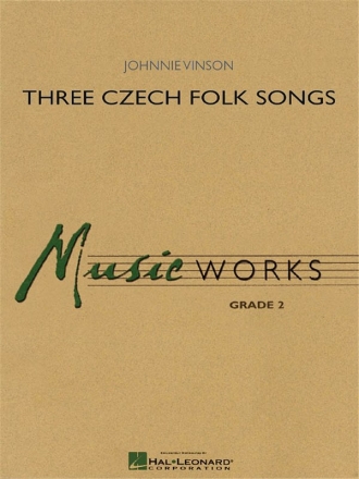 Three Czech Folk Songs Concert Band Partitur