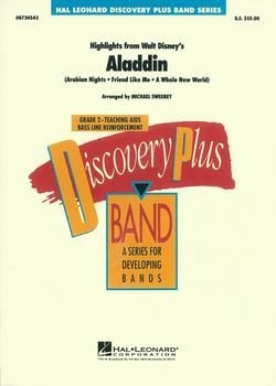 Highlights from 'Aladdin' for concert band score and parts