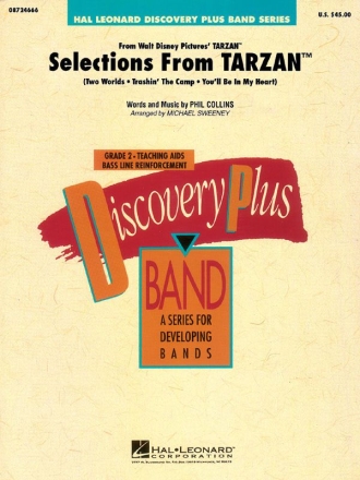 Phil Collins, Selections from Tarzan Concert Band Partitur