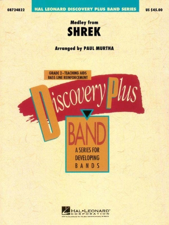 Medley from Shrek Concert Band Partitur