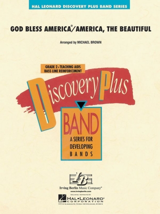 God Bless America/America, The Beautiful Concert Band Partitur + Stimmen