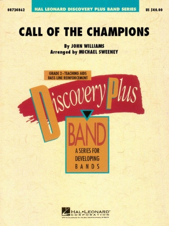 John Williams, Call of the Champions Concert Band Partitur