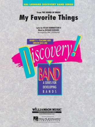 Oscar Hammerstein II_Richard Rodgers, My Favorite Things Concert Band Partitur + Stimmen