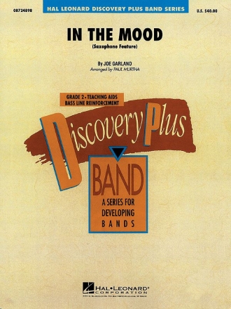 Joe Garland, In The Mood Concert Band Partitur