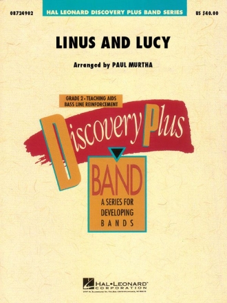V. Guaraldi, Linus And Lucy Concert Band Partitur