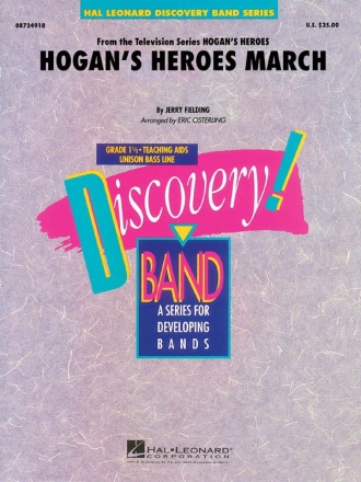 Jerry Fielding, Hogan'S Heroes March Concert Band Partitur