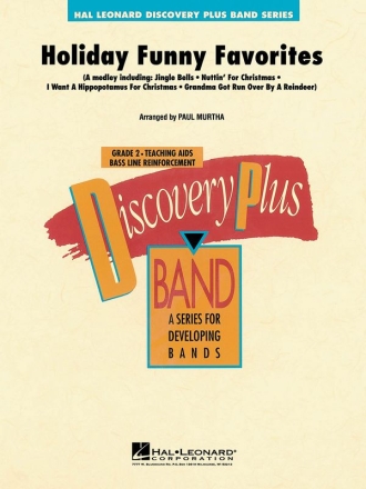 Holiday funny favorites Concert Band Partitur + Stimmen