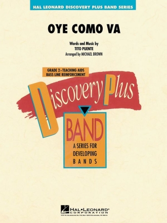 Oye Como Va for concert band/harmonie score and parts
