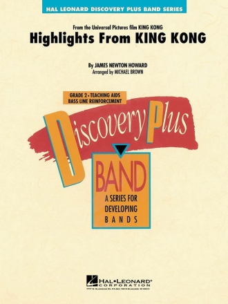 Highlights from King Kong Concert Band/Harmonie Partitur + Stimmen