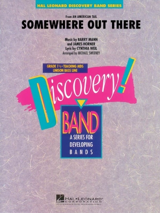 Somewhere Out There for concert band score and parts