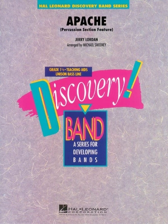 Jerry Lordan, Apache Concert Band/Harmonie Partitur + Stimmen