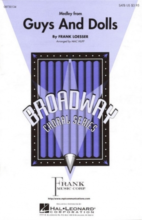 Frank Loesser, Guys and Dolls (Medley) (IPAK) Chor Stimmen-Set