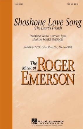 Shoshone Love Song TBB Chorpartitur