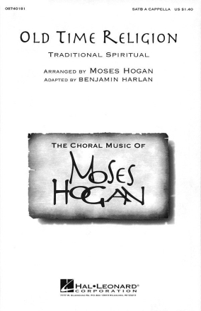 Old Time Religion (Hogan) SATB Chorpartitur